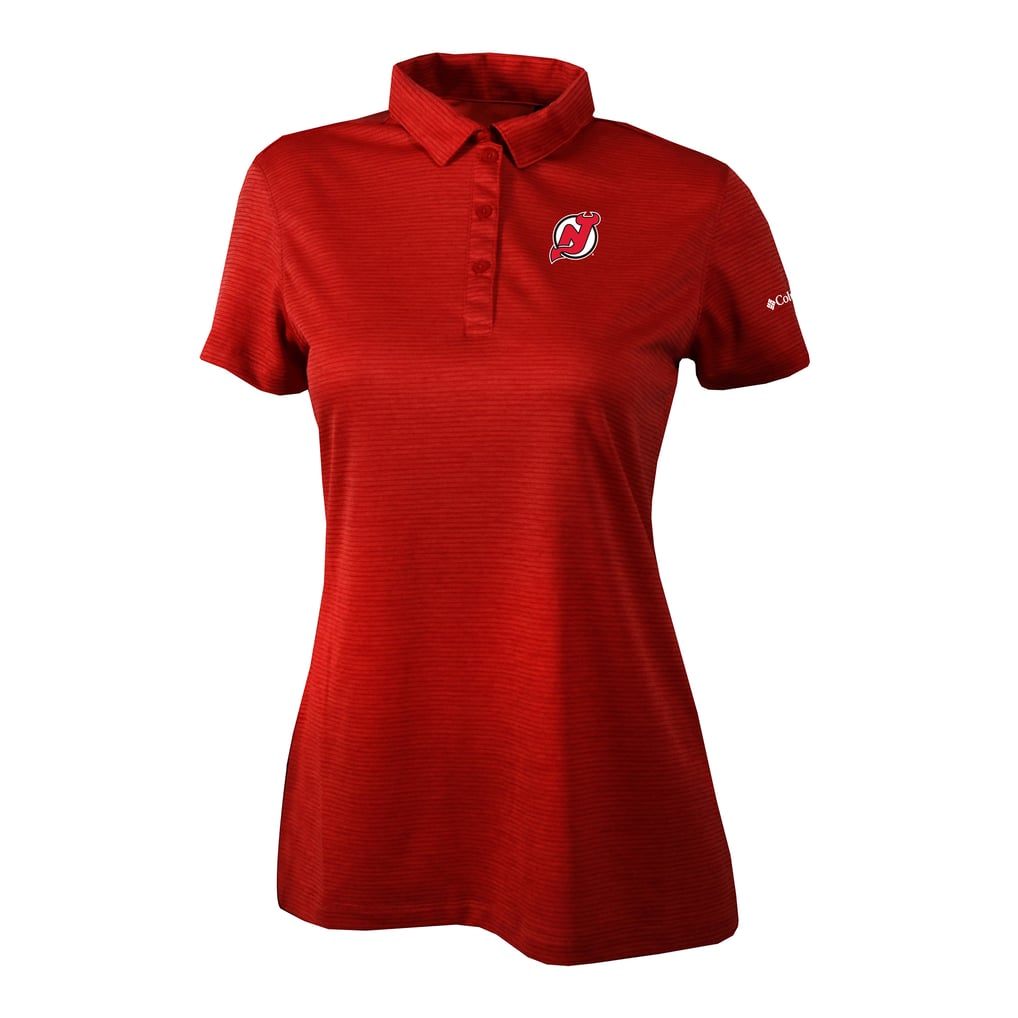  New Jersey Devils Columbia Women's Omni-Wick Set II Polo - Red